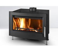 Thorma Insert à bois en acier Livorno - 11,5 kW - F9431420618