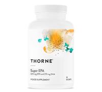Thorne Super EPA - Supplément d'Acides Gras Oméga-3 EPA 425 mg et DHA 270 mg - Pour la Santé du Cœur, du Cerveau, du Système Cardiovasculaire, des Articulations et de la Peau - 90 Gélules