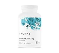 Thorne Vitamin C - Mélange de vitamine C et de Bioflavonoïdes d'Agrumes provenant d'Oranges - Soutien du Système Immunitaire, de l'Énergie Cellulaire, de la Production de Collagène - 90 Capsules