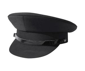 Thorness Black Chauffeur Style Hat - Size 60cm