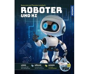 Thorsten Leimba Kosmos SchlauFUX Roboter und KI: Kurze, spannende Texte (Relié)
