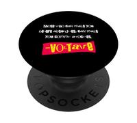 Those Who Can Make You Believe Absurdities - Voltaire (Punk) PopSockets PopGrip Adhésif