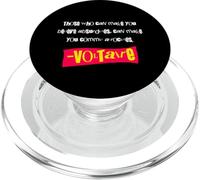 Those Who Can Make You Believe Absurdities - Voltaire (Punk) PopSockets PopGrip pour MagSafe