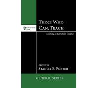 Those Who Can, Teach