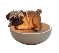 Thothers of Decorative - Thé Light Holder | 7x7x5cm Design Dog Design Cangles modernes pour la maison Centre de table pour l'événement Réception de fête