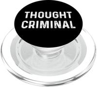 Thought Criminal Libertarian Ancap Conservative Liberty PopSockets PopGrip pour MagSafe