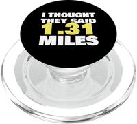 Thought They Said 1,31 Miles Running Half Marathon Exercice PopSockets PopGrip pour MagSafe