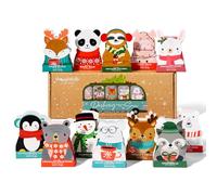 Thoughtfully, Coffret cadeau de chocolat chaud dans un emballage de Noël, saveurs : Rocky Road, Cookies Butter, Pumpkin Pie et plus encore, lot de 12