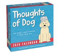 Thoughts of Dog 2026 – Calendrier jour par jour – Andrews McMeel Publishing