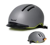 Thousand Chapter MIPS Casque de Vélo pour Adultes - Feu Arrière à LED, Certifié pour la Sécurité à Vélo, Léger et à Profil Bas, Unisexe, Système PopLock