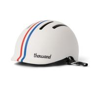 Thousand Jr. Casque Vélo Enfant - Sûr et Confortable pour Garçons & Filles - Pack d'Autocollants Réfléchissants Personnalisables, Boucle Magnétique sans Pincement et Certifié CPSC CE ASTM pour