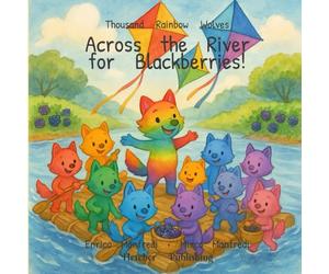 Thousand Rainbow Wolves - Across the River for Blackberries!: A Gentle Children’s Picture Book for Toddlers and Preschoolers About Cooperation, Creativity, and Emotional Growth