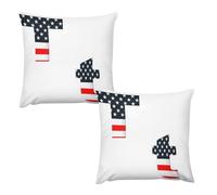 THousse De Coussin 16 "x16 Lot De 2 | en Tissu Épais Aspect Lin, Doux Et Décoratif pour Canapé Et Salon - Style Bohème Chic, Idéal pour Décoration Chambre, Beige Crème