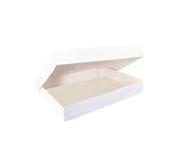 Thouy Boîtes pâtissières en Carton pour Plateau Traiteur 19 x 28 cm par 25