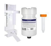 Thouy Kit Savon Mains microbilles Complet : Savon 5 L + tétine + Distributeur