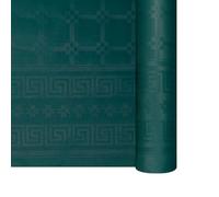 Thouy Nappe en Papier damassé Vert Sapin en Rouleau 1,18 x 25 m