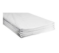 Thouy Nappe en Papier gaufré Blanc 80 x 120 cm par 250