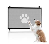 THQAE 1 Pcs Barrière de Sécurité Rétractable, Barriere de Securite Enfant Extensible 110 * 78cm, Barriere de Securite Enroulable pour Enfants et Aux Chiens Petits Moyens, Grands, Barrière de Sécurité