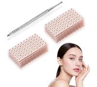 THQAE 1200pcs Acupuncture auricular patch,avec 1 pièce de stylo,ear massage auricular therapy,pour trou d'oreille Points Acupuncture Graines,Magnétiques Thérapies Auriculaire