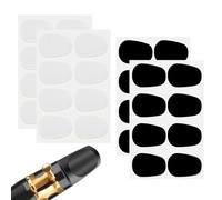 THQAE 32 Pcs Coussinets de Dent de Saxophone, coussins et accessoires Coussins Embouchure, Coussin Clarinette, Coussin Embouchure pour Saxophone Alto, 0,5mm Épais