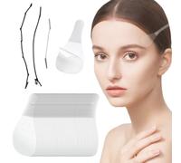 THQAE 80 Pcs lifting visage, face tape, Face Lift Tape, Face Lift Patch, V-Line Face Lifting Patch Bandes, Autocollants d'Extracteurs Lifting Visage, Ruban de Levage du Visage pour Réduit les Rides