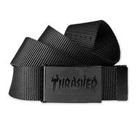 THRASHER Flame Bottle Belt Ruban de préhension unisexe pour adulte Noir Taille unique