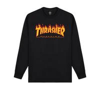 THRASHER Flame Long Sleeve T-Shirt à Manches Longues pour Homme