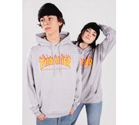 Thrasher Flame Sweat à capuche gris L