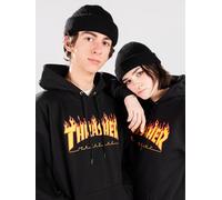 Thrasher Flame Sweat à capuche noir XL