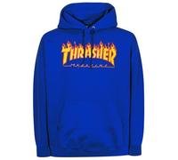 Thrasher Flamme Bleu Royal À Capuche