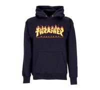 Thrasher - Godzilla Flame Hood Sweat Homme - Homme - Sweatshirts et sweats à capuche - Noir - Taille: S