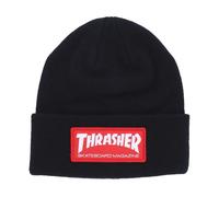 Thrasher, Homme, Accessoires, Noir, Taille: ONE Size Bonnet Skate Mag Patch Noir