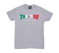 Thrasher, Homme, Tops, Gris, Taille: M Mexico Revista Tee Gris T-shirt Homme