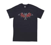 Thrasher, Homme, Tops, Noir, Taille: S Bat Tee