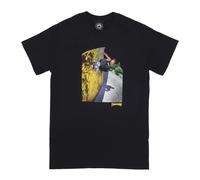 Thrasher, Homme, Tops, Noir, Taille: XL T-shirt noir Wallride Tee manches courtes