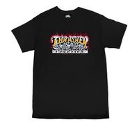 Thrasher Krak Skulls Black T-Shirt Unisexe pour Adulte