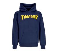 Thrasher - Logo Print Navy Sweat à capuche - Homme - Sweatshirts et sweats à capuche - Bleu - Taille: XL