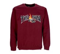 Thrasher - Maroon SweaT-shirt Col Rond Homme - Homme - Sweatshirts et sweats à capuche - Brun - Taille: XL