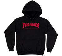 Thrasher Skate Mag Pull à capuche, Noir/Rouge, Large