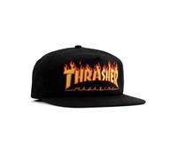 Thrasher Skateboard Magazine Snapback, noir, Taille unique