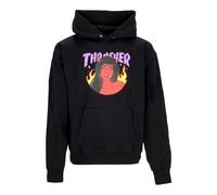Thrasher - Sweat à capuche noir avec poche kangourou - Homme - Sweatshirts et sweats à capuche - Noir - Taille: L