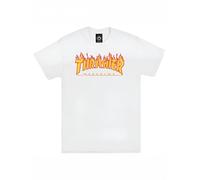 Thrasher T-shirt motifs flammes XL White