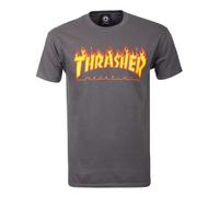Thrasher Flame Short Sleeve T-shirt Orange M Homme