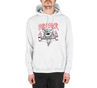 Thrasher X Jouet Machine Monster-Gram Pull Capuche - Gris Cendre