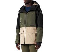 thread collective inc. Rutland Snowboard Jacket Veste, Noir/Kaki Cargo Khaki/Khaki, XL Homme