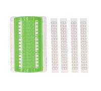 Thread Organizer Embroidery Floss Shelf 30 Positions Nonwoven Efficient Sorting Reusable Plastic for Needle and Thread Storage Home Sewing Accessories 17.2 x 11cm (Green)