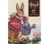 Thread Painting: Bunnies in My Garden