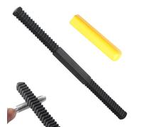 Thread Reparaturdatei - Restaurierungsdatei Rostfreie Gewindefeile mit Steigungslehre aus Kohlenstoffstahl Schwarze hochharte | Multifonction Gewindereparatur-Werkzeug-Restaurierungsfeile