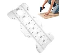 Thread Size Identifier - Bolt Pitch Ruler for Precision Checks | Stainless Steel with Dual-Sided Markings, Portable Sizing Tool for Mechanics Engineers Garage Workshop Projects