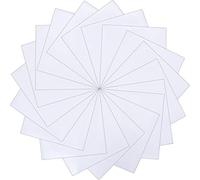 Threadart Kit de démarrage de film vinyle autocollant de qualité supérieure Feuilles de 30,5 x 30,5 cm Pour verre, plastique, métal et plus TRANSFER PAPER 20 SHEETS STRONG GRIP